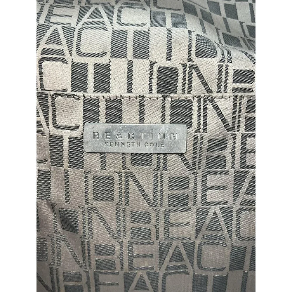 Kenneth Cole Reaction Beige 22" Rolling Duffel Bag Travel Carry On Wheeled Bag - Picture 6 of 16